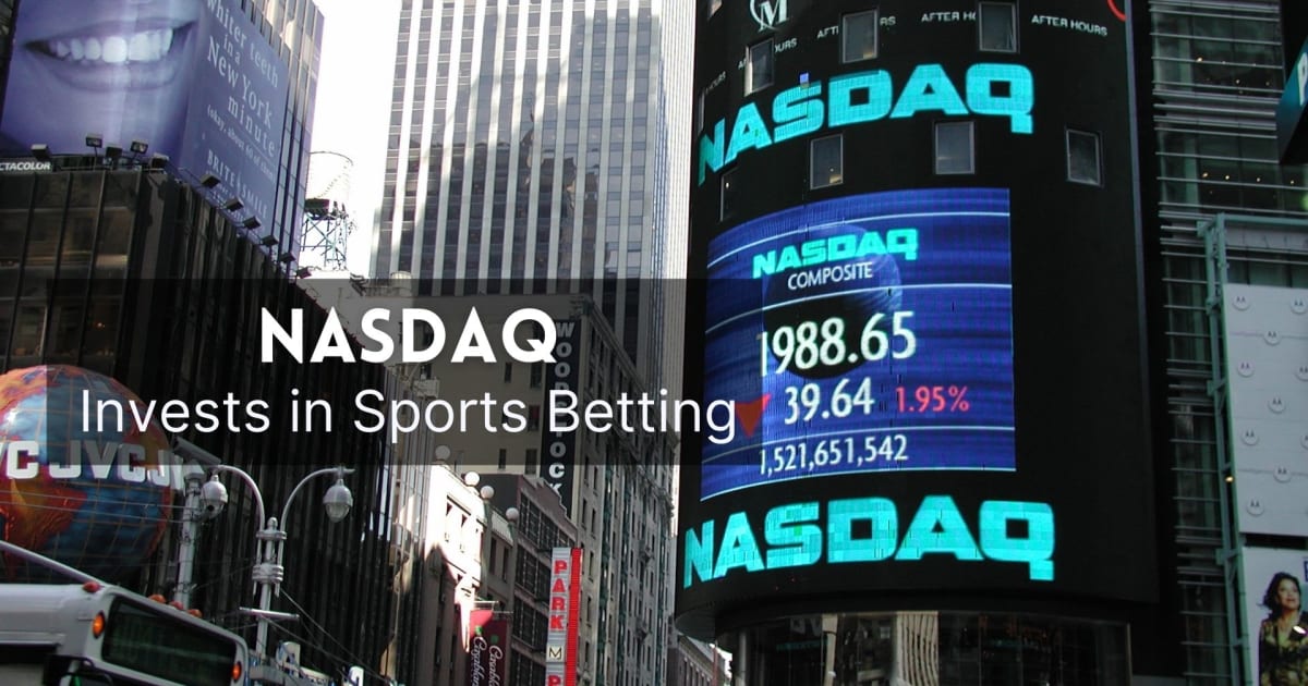 NASDAQ investe em apostas esportivas